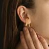 2023 Designer Doppel-Layer Ohrclips für Damen - Nicht-Gepierct Koreanischer Stil, Trendige von Prominenten inspirierte Knochen-Ohrklemmen