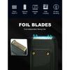 VGR Razor Electric Shaver Professional Hair Trimmer Rechargeable Razors Portable Beard Trimmer Mini Hair Shaver for Men V-353
