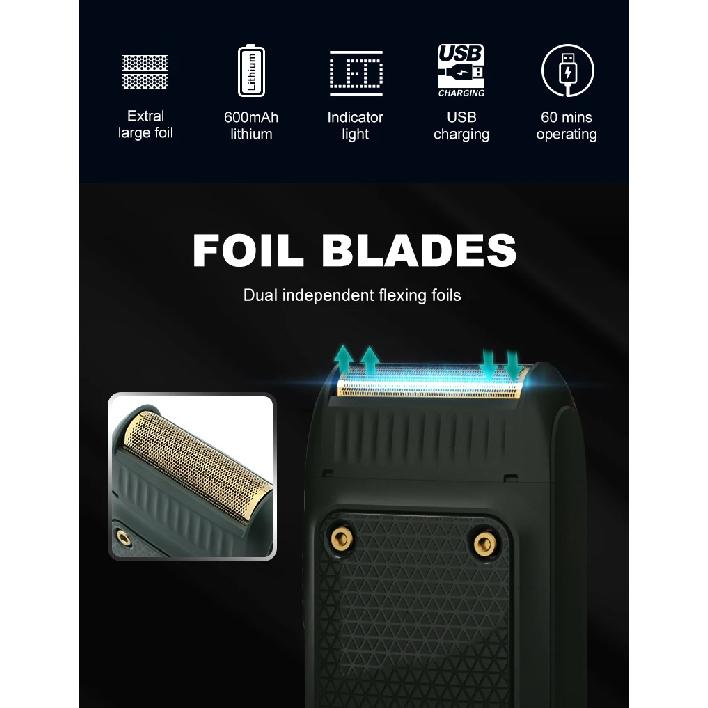 VGR Razor Electric Shaver Professional Hair Trimmer Rechargeable Razors Portable Beard Trimmer Mini Hair Shaver for Men V-353