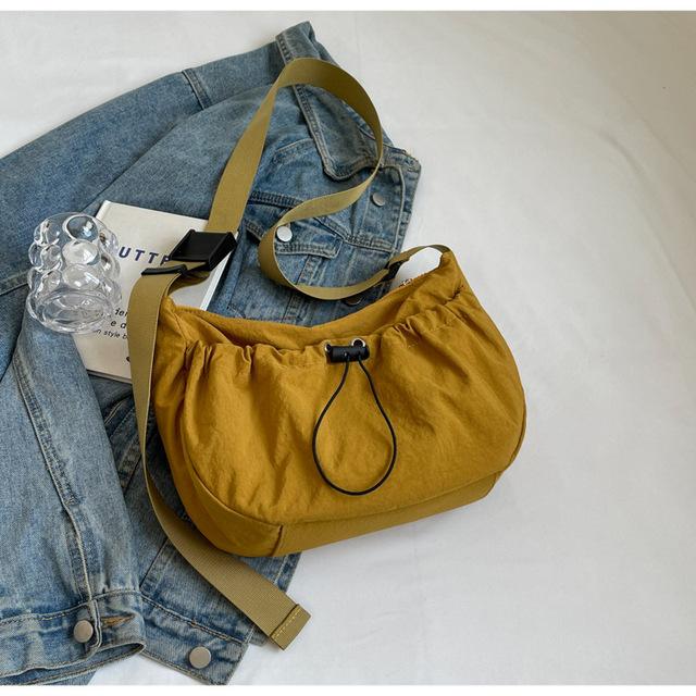 Damen Messenger Bags Neue Mode Nylon Casual Schultertasche Große Kapazität Klassenzimmer Student Pendler Crossbody Schulranzen Tasche