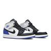 Air 1 Mid SE GS Royal Black Toe Sneakers Retro BQ6931-102
