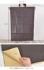 MYmama Large Synthetic Leather Repair 100cm x Repair Sticker Sheet, Approx. 65cm, Cloth, Adhesive, (Black)