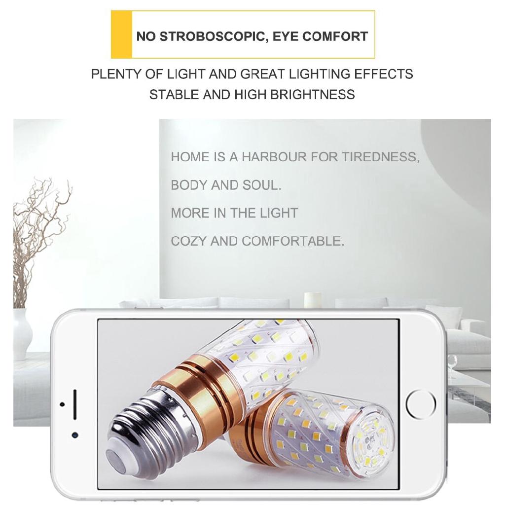LED Glühbirne E27 E14 LED Maiskolbenlampe Licht Energiesparend Glühlampe Echt 12W 16W Für Heimdekoration