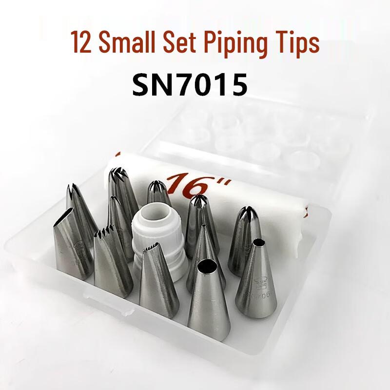 

Набор из 12 насадок для украшения тортов San Neng