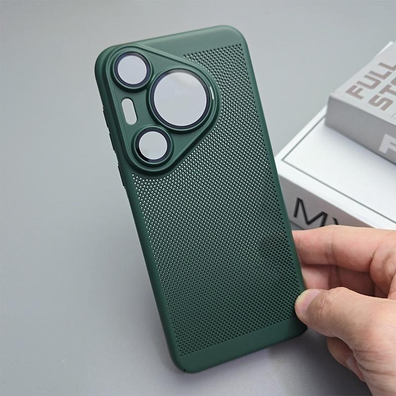 Huawei Pura 80 70 Ultra P80 P70 P60 P50 Pro P60Art P50E P40 Glass Lens Protection Cover Cooling Heat Dissipation Phone Case