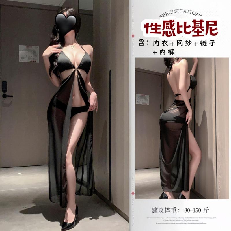 

Сексуальное нижнее белье купальник легкая роскошь простой сексуальный горячая девушка размер груди бикини из трех частей раздельный купальник женский горячая девушка one size fits all чёрный