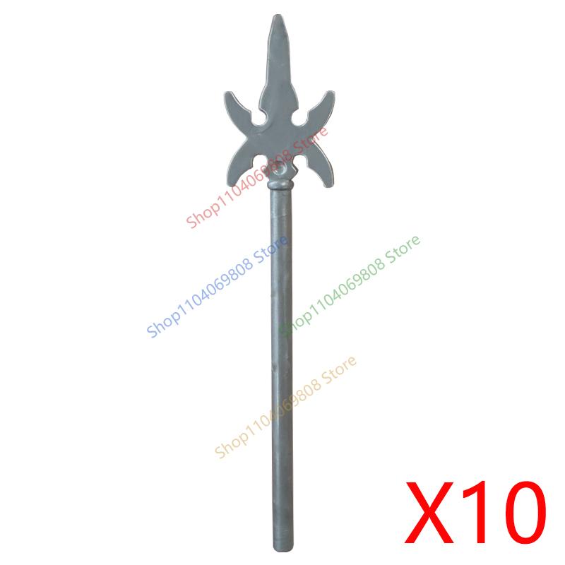 MOC Figurine Accessoires Briques de Construction Épée Fléchette Serpent Doré Bâton Armure Cape Cheveux Films Poupées Briques Compatibles Jouets N12