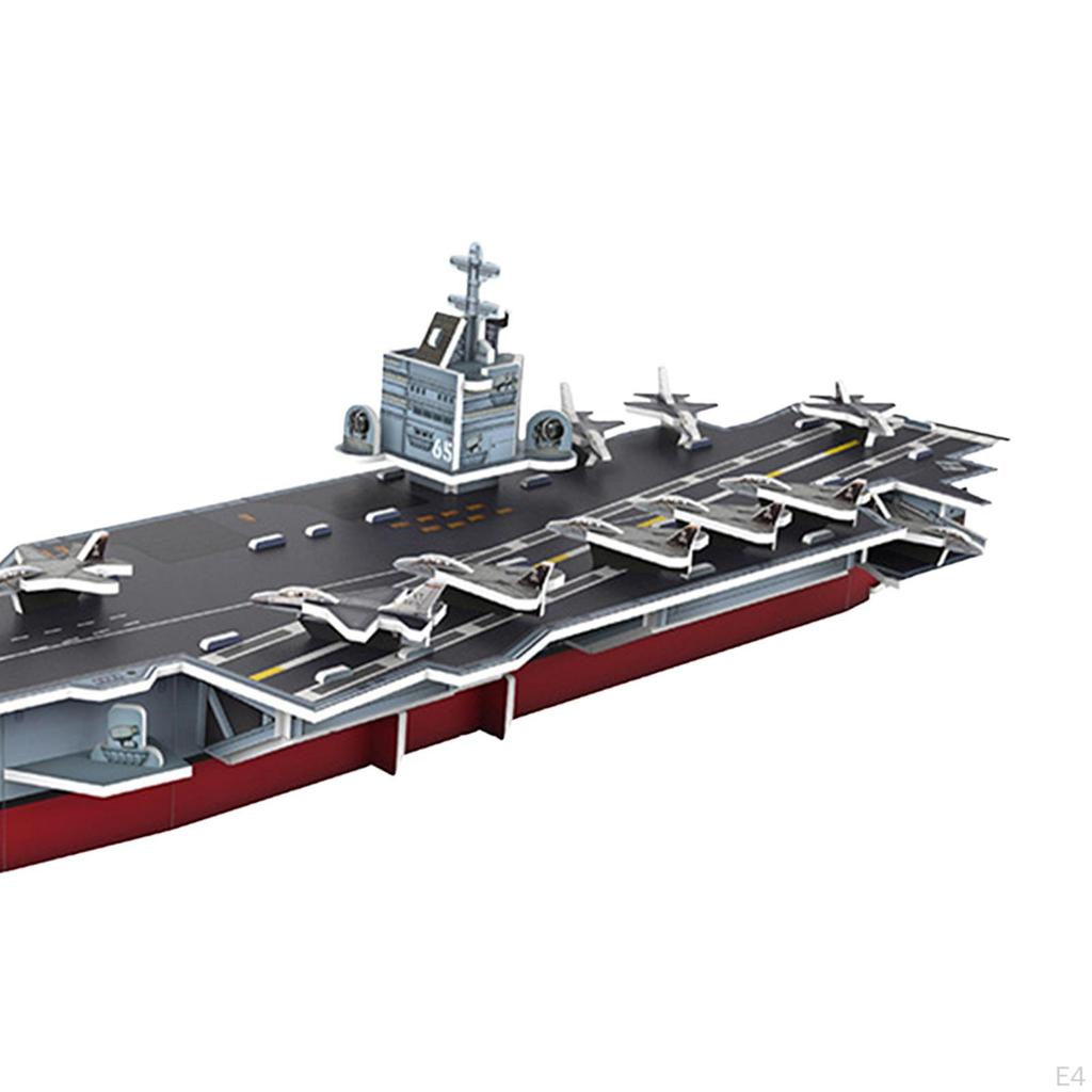 Airplane Boat Model, Ship Gifts for Men, Women Model Puzzle, DIY Paper