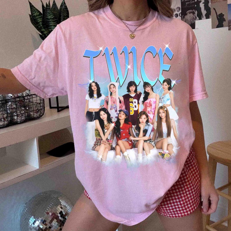 2026 Vintage 90s Bootleg Style Twice Shirt, Twice World Tour This Is for Shirt, Twice Kpop Shirt, Retro Twice This Is for Shirt, Twice Ten Shirt