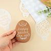 8pcs/set Easter Cake Stencil Cookie Fondant Mold Eggs Cake Decorating Tools Happy Easter Party Decor Supplies Kids DIY Painting