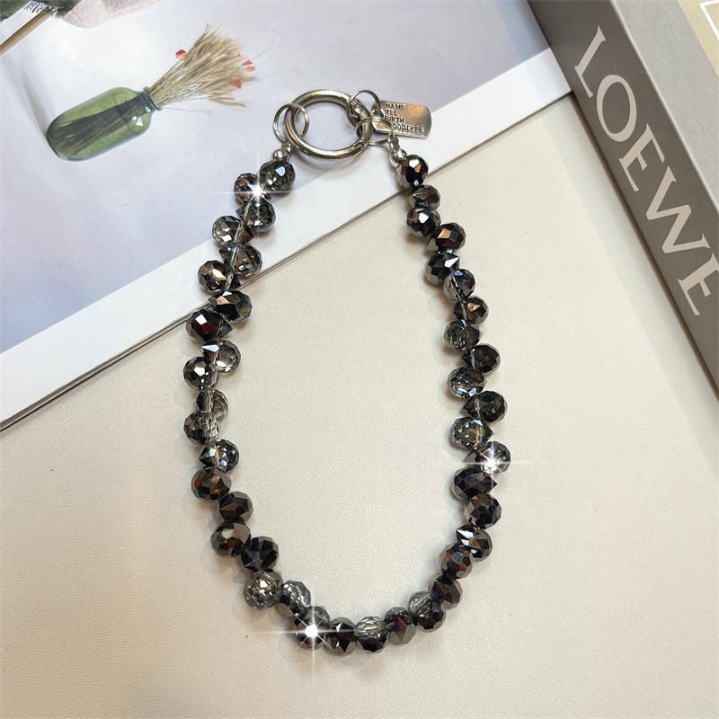 Water Crystal Phone Lanyard With Pvc Chain For Women And Men Personal Accessories
