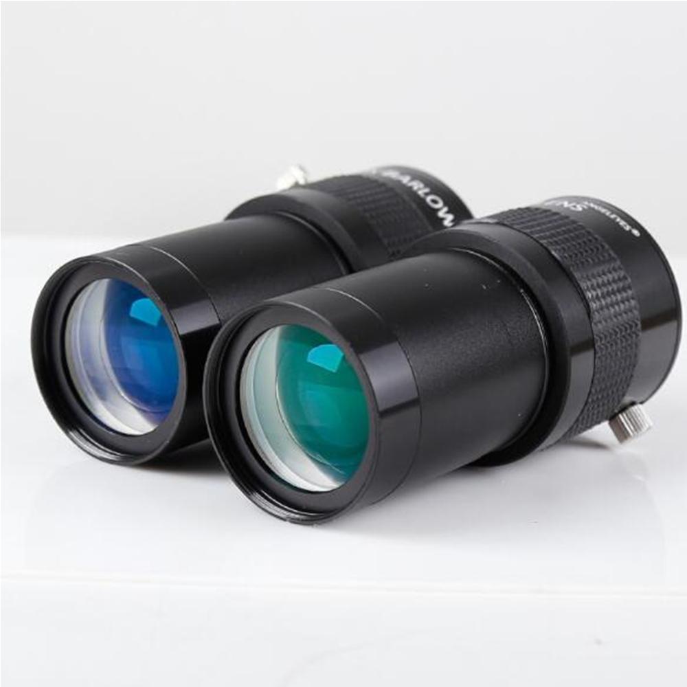 Angeleyes Telescope Accessories 2 Inches M42 Metal 2X Extender 2X Barlow Lens Thread Barlow Mirror Lens