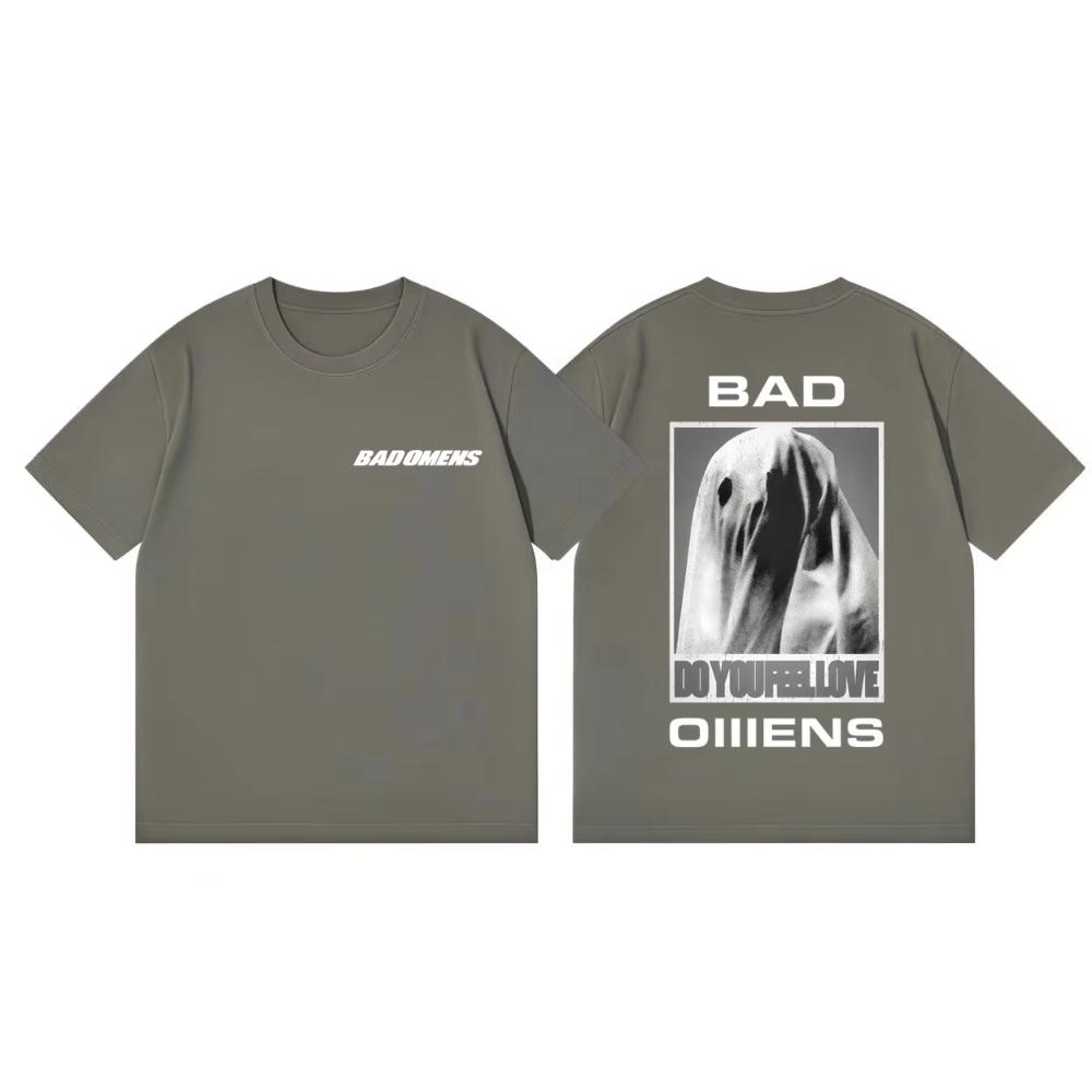 Bad Omens Do You Feel Love Tour Merch T-shirt Men's Women Metalcore Rock Style T-shirt Summer Fashion T Shirt