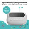 Electric Baby Nasal Aspirator Rechargeable Nose Suction Nose Cleaner with 2 Silicone Tips & Suction