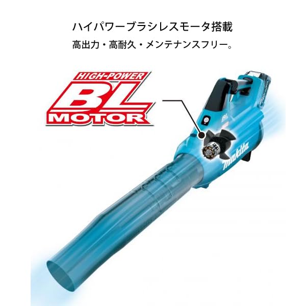 Makita Cordless with 2 Batteries and MUB001GRDX Blower, 40Vmax, 2.5Ah, Charger,
