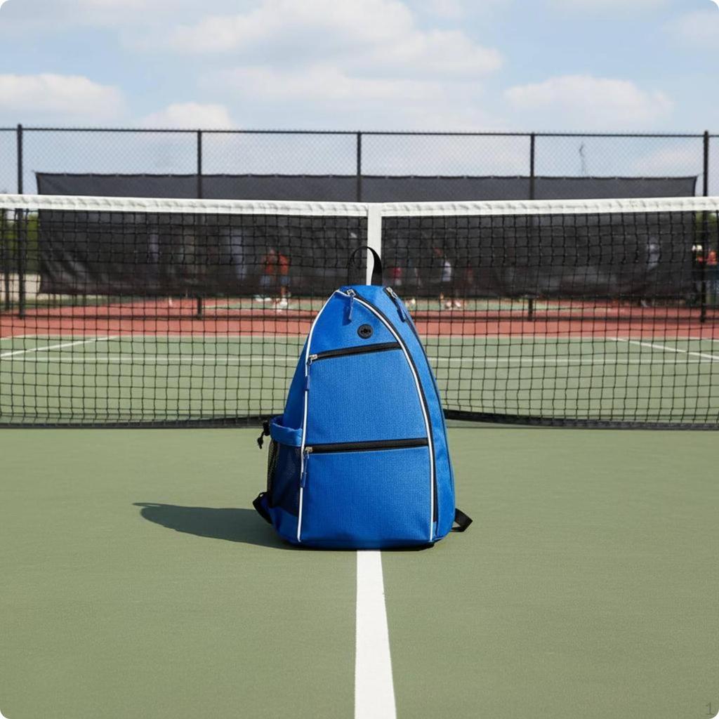Pickleball Backpack doubleStrap Carry Tennis Multistorage Compartments Drawstring Bag for