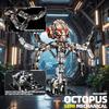 1768PCS Mechanical Octopus Building Blocks Set Childrens DIY Steampunk Robot Model STEM Engineering Kit Toys Adults & Kids Gifts