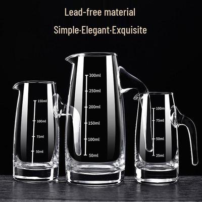 Baijiu Wine Decanter Set with Small Glasses and Measuring Cup - Ideal for Home or Restaurant Use