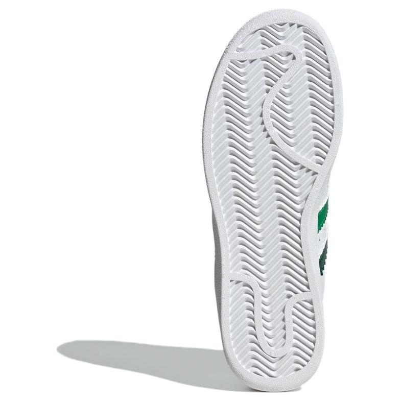adidas Dames Superstar Xlg 'White Collegiate Green' Dames IF9121