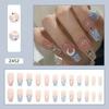 Handmade Wearable Jelly Detachable Nail Art with Blush Temperament