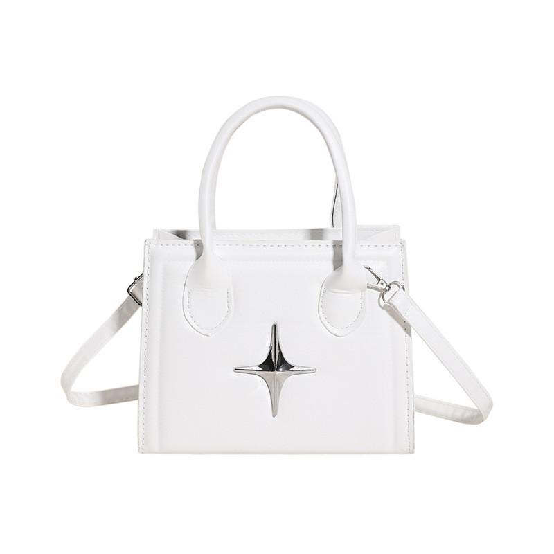 Trendy Stylish Star Mark Pu Small Handbag For Women Fashionable Shoulder Bag