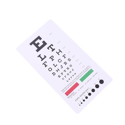 Liste Standart Göz Testi Tablosu Görme Testi Duvar Görsel Muayene Kolye Muayene Uygun Çocuklar Görme Programı