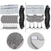 1 Set For BPMIO B15 B15 Plus Vacuum Cleaner Main Side Brush Filter Mop Cloth Kit Vacuum Cleaner Accessories To Replace