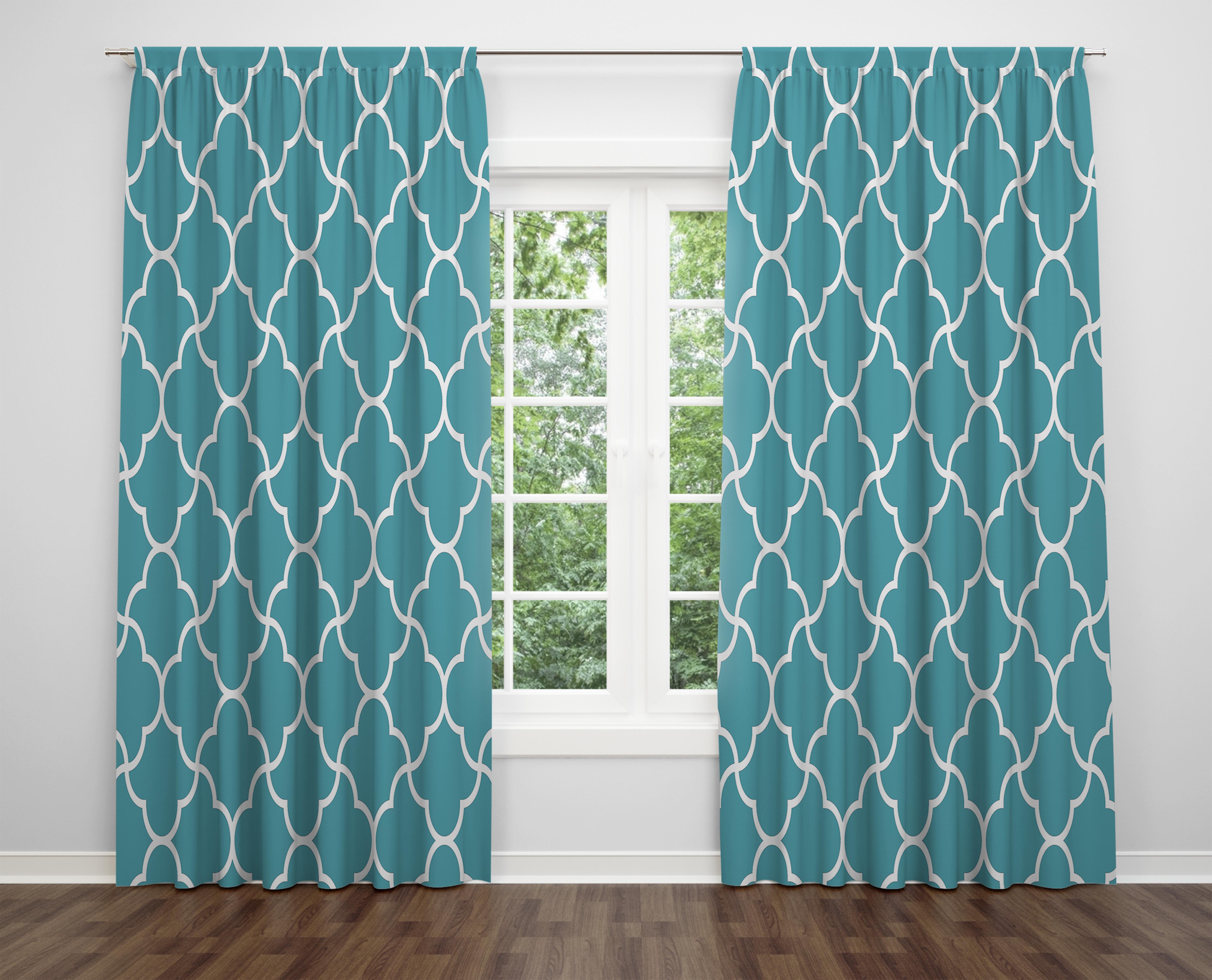 

Декоративний дизайн, високоякісна бавовняна тканина, ви можете вибрати одну або подвійну фіранку з крила 1 piece різнокольоровий