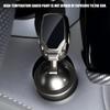 Couvercle de bouton de démarrage par poussée de voiture en métal Améliorations intérieures de voiture Capuchon de décoration de bouton de démarrage de volant chrome haute brillance