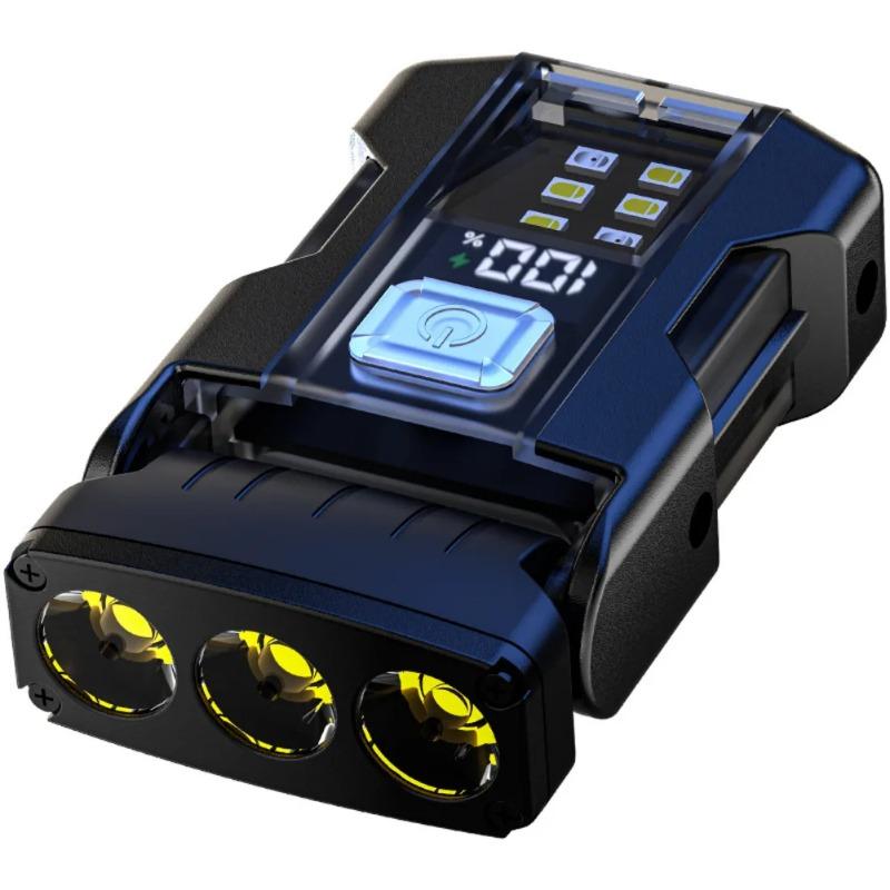 

Супер Яркий Карманный Фонарик Мини Фонарик-Брелок С Клипсой Светодиодный Магнитный COB-EDC Мини Фонарик-Брелок Перезаряжаемый black