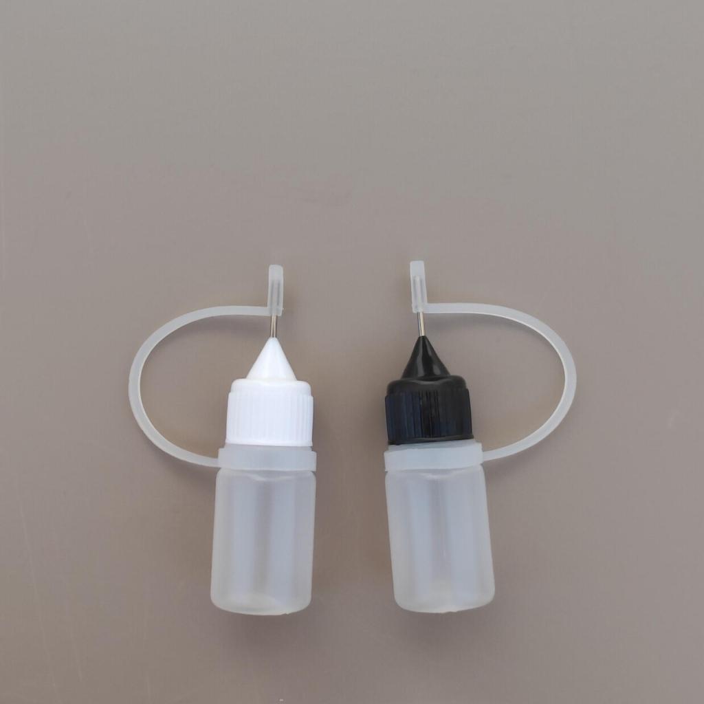 30ml Black Lightproof Bottle for Tattoo Ink, Vape Juice, 10-30ml Needle Dropper for Tattoo Ink Cream, Vape Juice, Nail Polish Remover