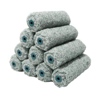 Hakeichi Pequeño para Exterior 23mm Paquete de 10 Rodillo, Zipangu, Microfibra, Mezclado, Pelo Medio-Largo, Uso, Cerdas, 6 pulgadas,