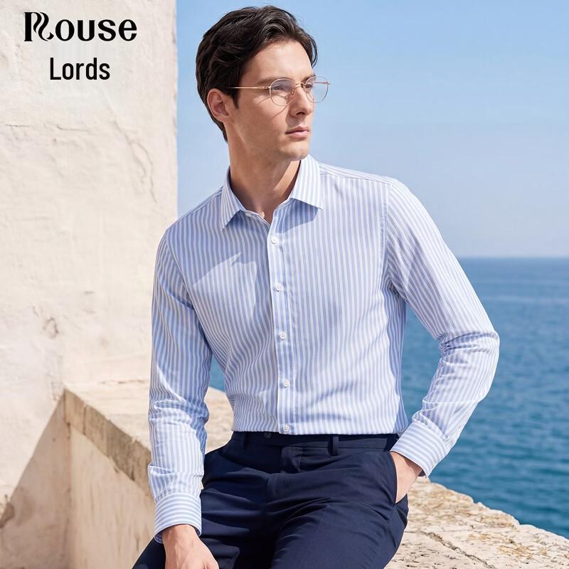 Men s 100% Cotton Non-Iron Long Sleeve Business Shirt 41