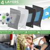 Premium Cabin Air Filter With Activated Carbon Compatible with ES300H, 4RUNNER,