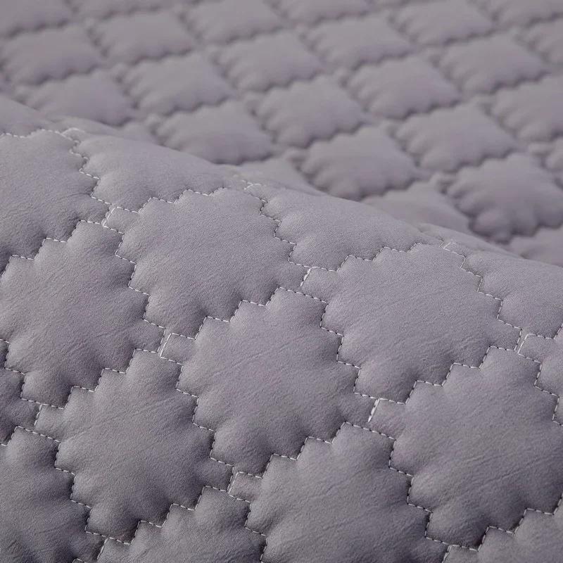 Four Season Universal Brushed Fabric Lace Sofa Cushion Thickened Slip Seat Modern Simple Sofa Cover Full Coverage Cloth Cover