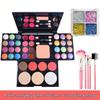 39-Color Eyeshadow Palette & Makeup Set: Beginner-Friendly Blush, Powder, Lipstick Combo