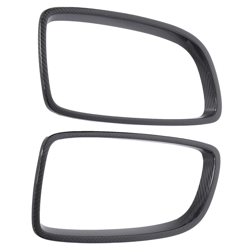 Pair of Front Grille Insert Cover Frame Carbon Fiber Decoration Replacement for M3 F80 M4 F82
