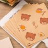 Meidi Lemon Bear Square Sandwich Packaging Bags