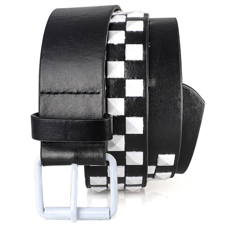 Bunter Niet-Hüftgürtel für Damen, Unisex Y2K-Stil Heavy Metal Hüftgürtel, Europäischer und Amerikanischer Punk Rock Jeans-Hüftgürtel