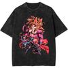 2026 New Dragon Ball Vintage Nostalgic T-Shirt Men Oversized Gym Workout Top 100_ Cotton Washed Retro Street Style Gohan BEAST