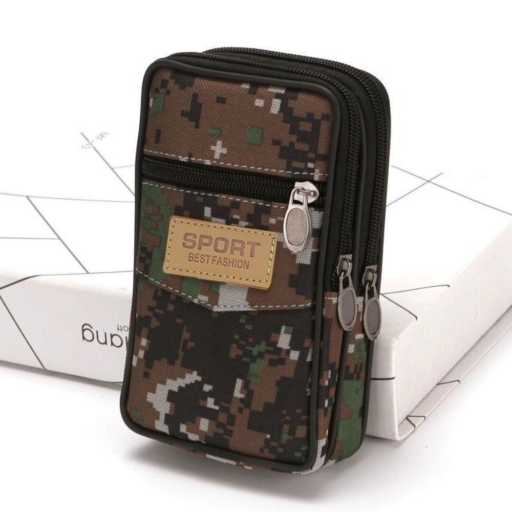 

Multi-layer Mobile Phone Fannypack Large Capacity Phone Belt Clip Holster Mobile Phone style 7