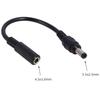 90W DC Converter Cable 4.5x3.0mm Female To 4.5x3.0mm 7.4x5.0mm 5.5x2.5mm 7.9x5.4mm Square Male Plug Converter Cable 18CM