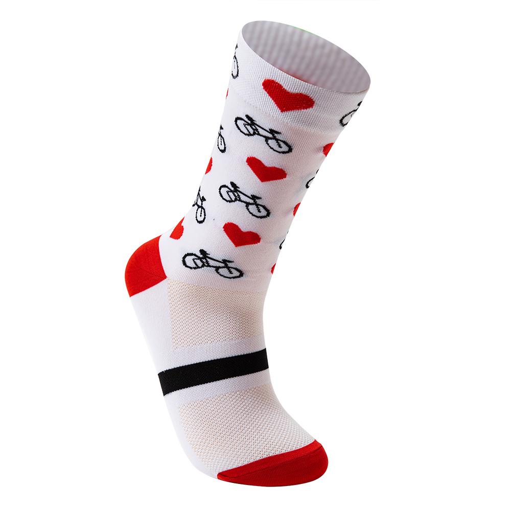 1 Paar Herren bunte Happy Socks Herren Freizeit Business Anzugsocken Outdoor Sport schnelltrocknend Atmungsaktive Radfahren lange Socken