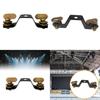 Clamp Bracket Stage Clamp, Moving Head Light Bridge Connector for Lamp Equipment, Spotlights