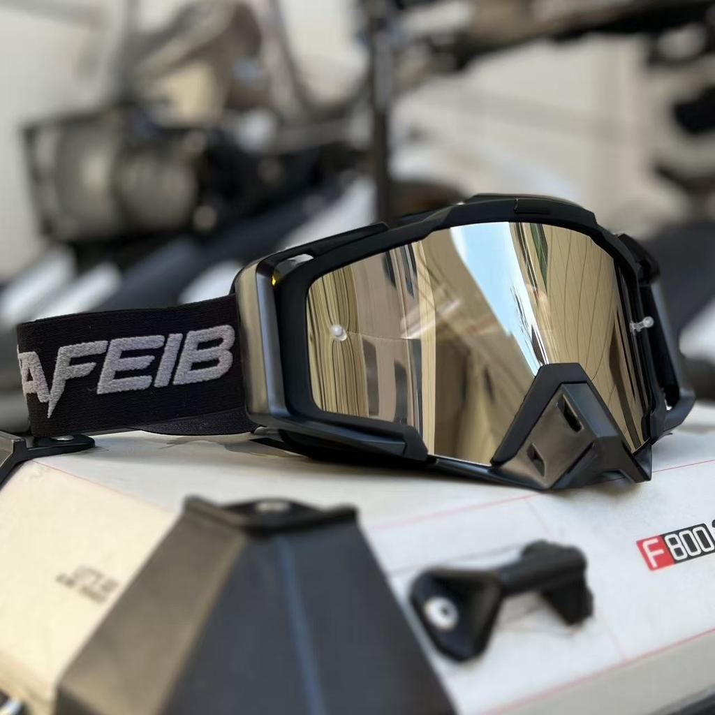 lunettes de moto N17 Motocross lunettes de cyclisme en plein air tout-terrain ski Sport vtt ATV Dirt Bike lunettes de course