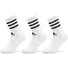 adidas Crew Socks Unisex 3 Pack White HT3458