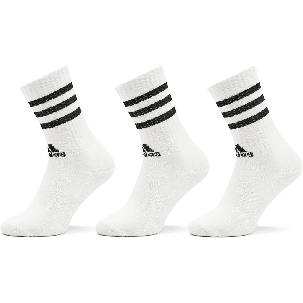 adidas Crew Socks Unisex 3 Pack White HT3458