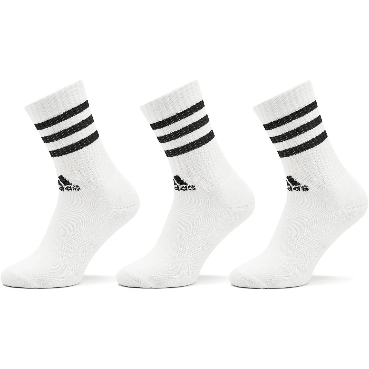 Adidas Crew Socks Unisex 3 Pack White HT3458