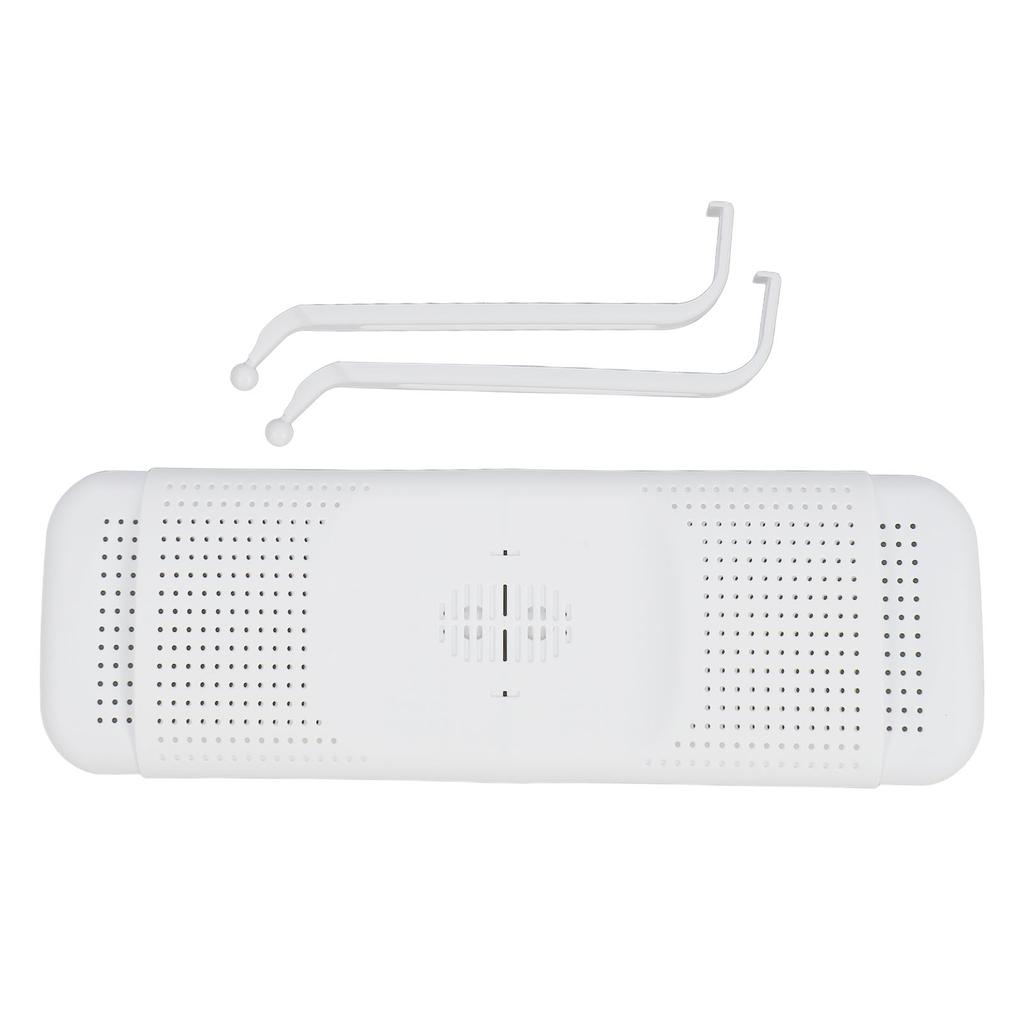 Air Conditioner Baffle Deflector PP Universal Length Adjustable Wall Mount AC Vent Deflector