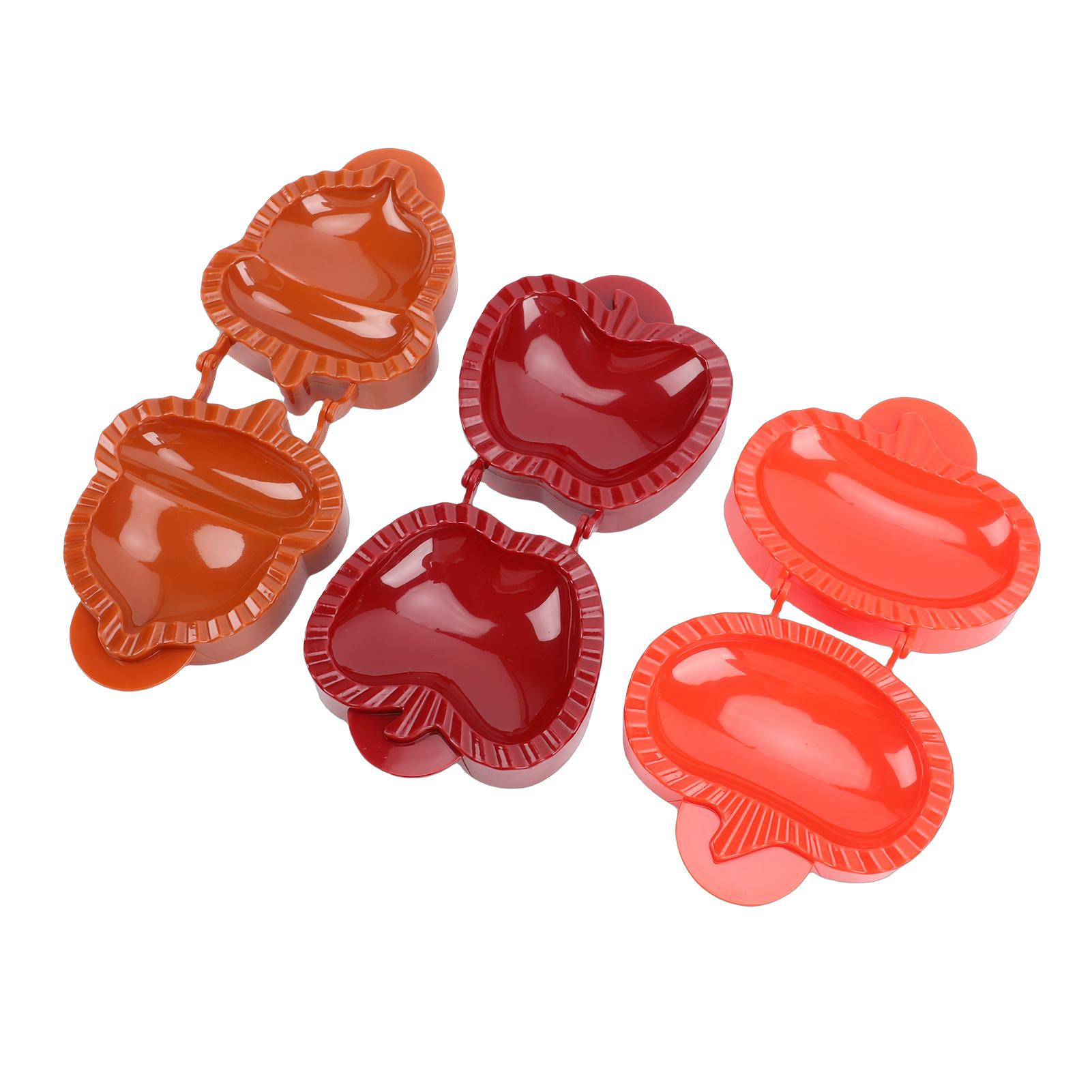 

3pcs Dough Presser Hand Pie Maker Pumpkin Shaped Fall Pie Press for Baking Party Gathering